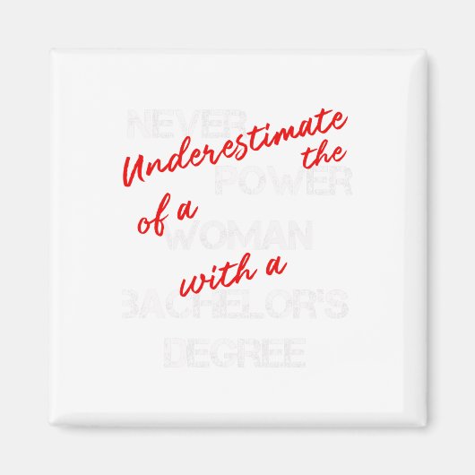 学士学位ディプロマお祝い マグネット (正面)