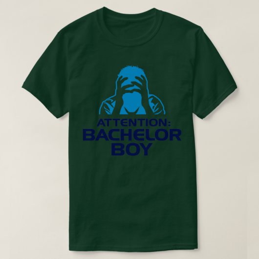 学士注意 Tシャツ (デザイン正面)