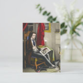 学士独身のの絵画間 ポストカード (スタンド正面)