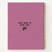 学外国語 |仕訳帳 ノートブック (裏面)