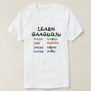 学州 月、火、煙、水 Tシャツ