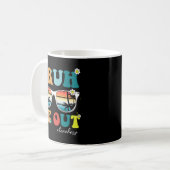学年の終わり先生夏Bruh We Out Teac コーヒーマグカップ (正面左)