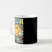 学年の終わり先生夏Bruh We Out Teac コーヒーマグカップ (正面左)
