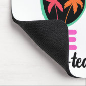 学年の終わり先生夏Bruh We Out Teac マウスパッド (コーナー)