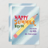 学年カラフル末の先生ノート (正面/裏面)