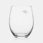 学年名 ステムなしワイングラス (裏面)