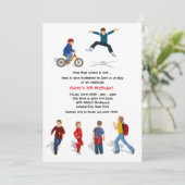 学年度末の招待状 招待状 (スタンド正面)