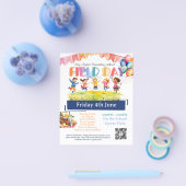 学年末フィールド日資金調達者 チラシ (シングル)