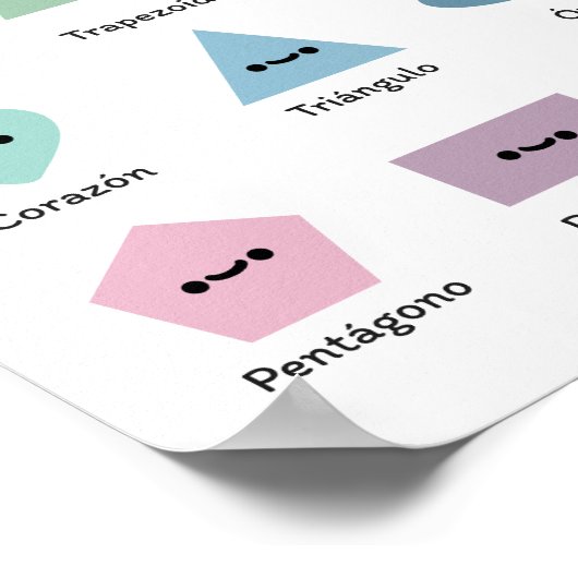 学形(スペインの内) ポスター (角)