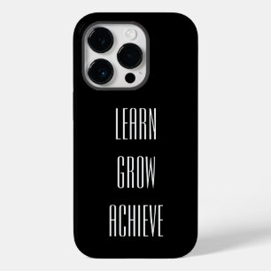 学成長、成功のためのシンプルレシピの達成 Case-Mate iPhone 14 PROケース