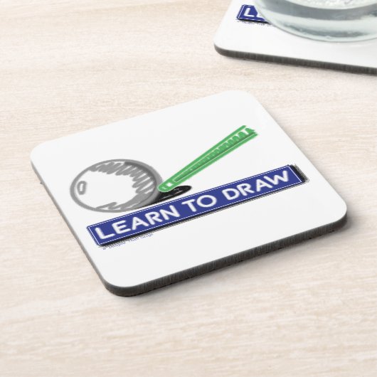 学描画 コースター (左側)