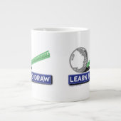 学描画 ジャンボコーヒーマグカップ (正面)