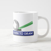 学描画 ジャンボコーヒーマグカップ (右)