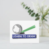 学描画 ポストカード (スタンド正面)