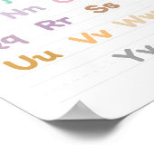 学文字 ポスター (角)