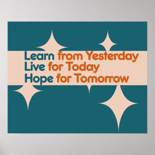 学昨日 ポスター (正面)