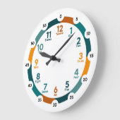 学時計 – デザートドリーム ラージ壁時計 (傾斜)