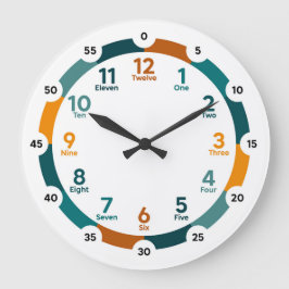 学時計 – デザートドリーム ラージ壁時計