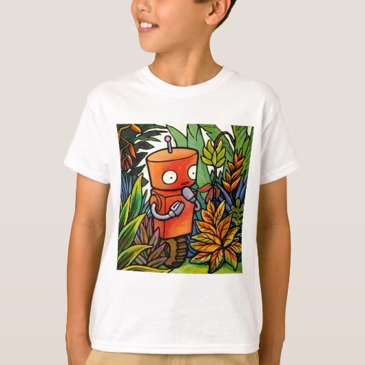 学期を外国に取って下さい Tシャツ (正面)