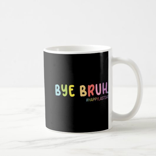 学期末ハッピーラストデイ夏Bruh We O コーヒーマグカップ (右)