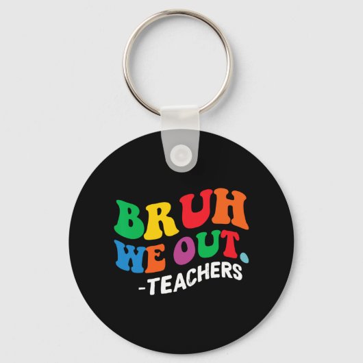 学期末Summer Bruh We Out先生 キーホルダー (正面)
