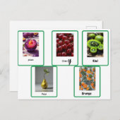 学果実 ポストカード (正面/裏面)