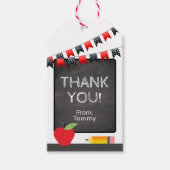 学校ありがとう ギフトタグ (正面)