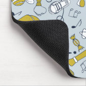 学校おもしろいの事情が散らばる マウスパッド (コーナー)