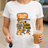 学校おもしろいの母のシャツ;母の叫びモード Tシャツ
