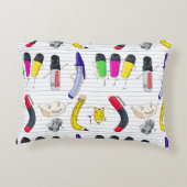 学校おもしろいはキャラクターを供給する。 アクセントクッション (裏面)