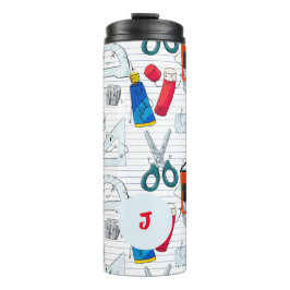 学校おもしろいはキャラクターを供給する。カスタムイニシャル。 タンブラー