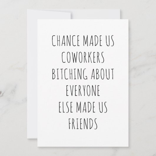 学校おもしろいまたは大学のベスティー笑わされるカード シーズンカード (正面)