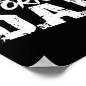 学校おもしろいヒップホップファーザズデイラッサッドパパ ポスター (角)