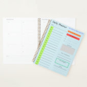 学校およびオフィスの日常計画ノートブック プランナー手帳 (ディスプレー)