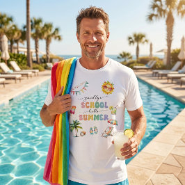 学校お別れ こんにちは夏のパーティTシャツ Tシャツ