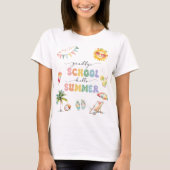学校お別れ 夏の始まり パーティー Tシャツ (正面)