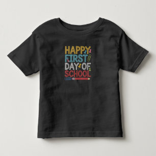 学校が始まるよ 学校再開 おめでとう トドラーTシャツ