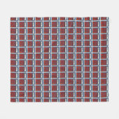 学校が提供する数学先生計算機教育 フリースブランケット (正面(横))