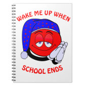 学校が終わったら起おもしろいきて ノートブック (正面)