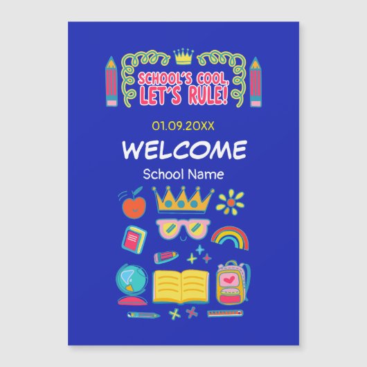 "学校って楽しいよね、みんなで盛り上げよう" モチベーション名言 (正面)