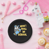 学校でペンギン転がを習った ペーパープレート (パーティー)