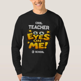 学校で個人化された写真の先生へのギフト Tシャツ