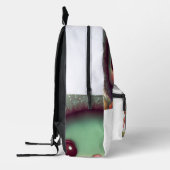 学校で幸せである プリントバックパック (左)