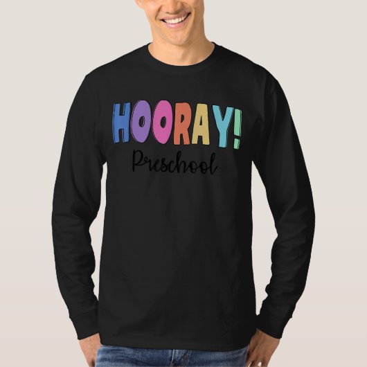 学校で最初の日の先生のためのホレイプリスクール Tシャツ (正面)
