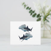 学校で ポストカード (スタンド正面)