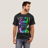 学校に戻って 数学の日 Tシャツ (正面フル)