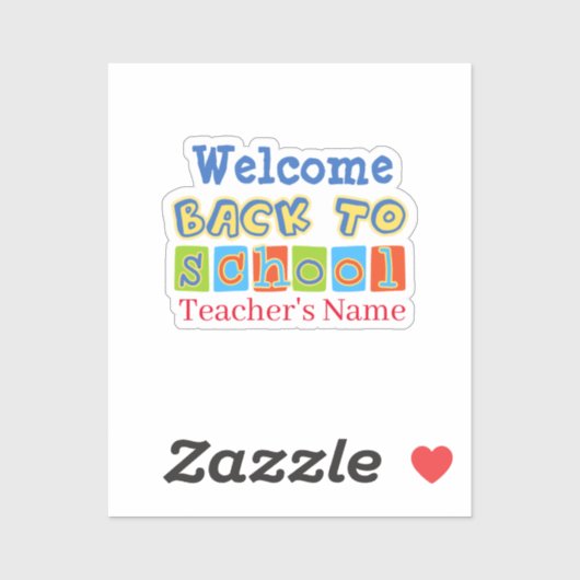 学校に戻よう シール (シート)