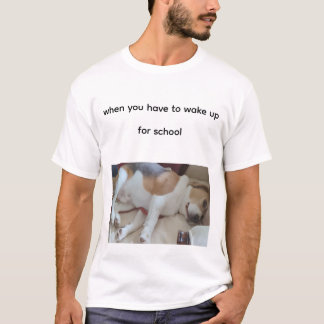 学校に戻るための面白い学校Tシャツ Tシャツ