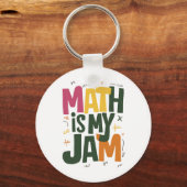 学校に戻る最初の日に数学が私の趣味  キーホルダー (正面)