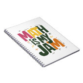 学校に戻る最初の日に数学が私の趣味  ノートブック (右側)